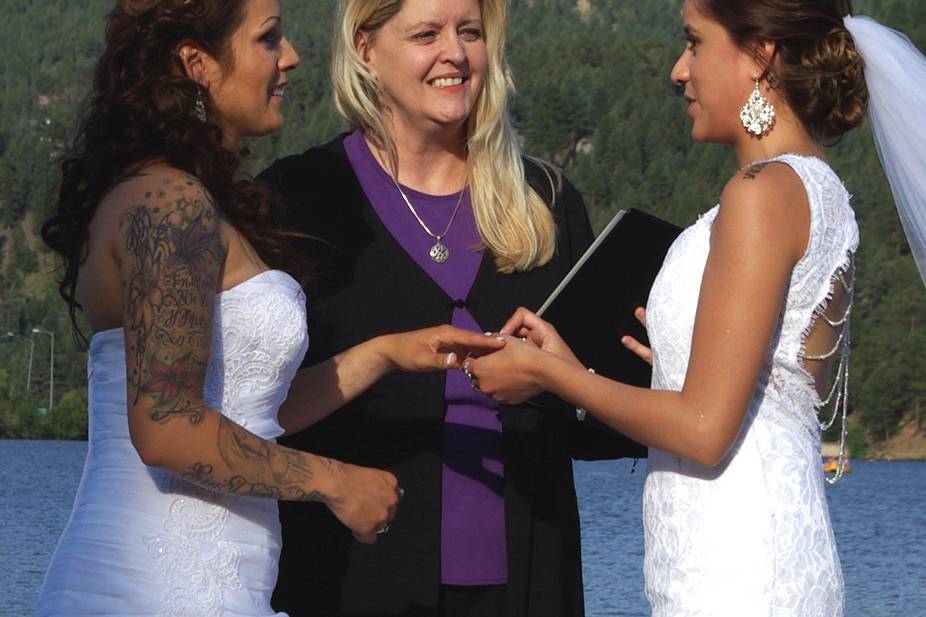 Carrie MaKenna, Ordained Officiant