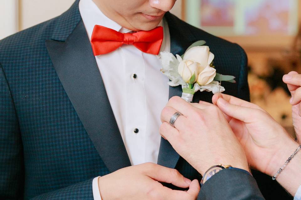 Classic boutonniere