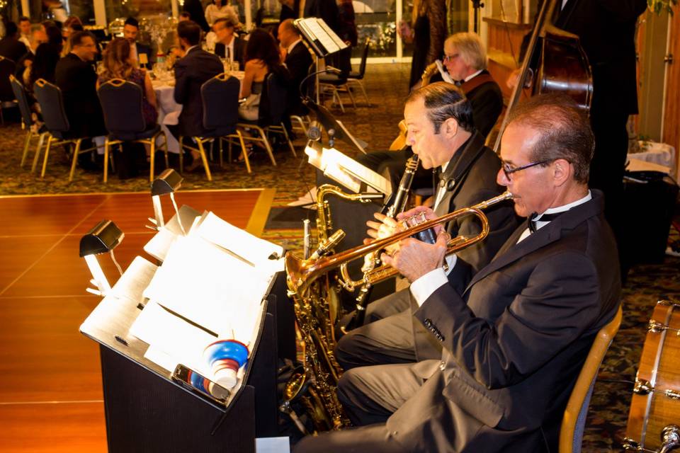 MUSICIANS AT RECEPTION