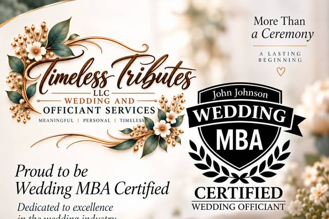 Wedding MBA Certified