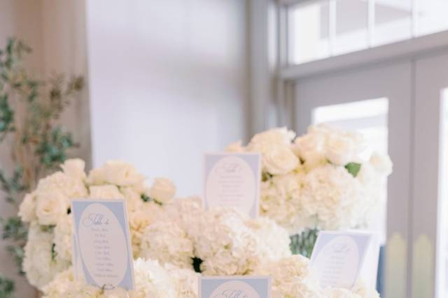 Hydrangea Seating Chart