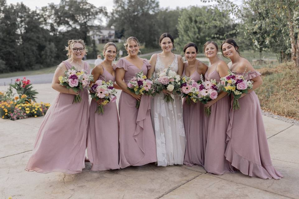 Bridesmaid Bouquets