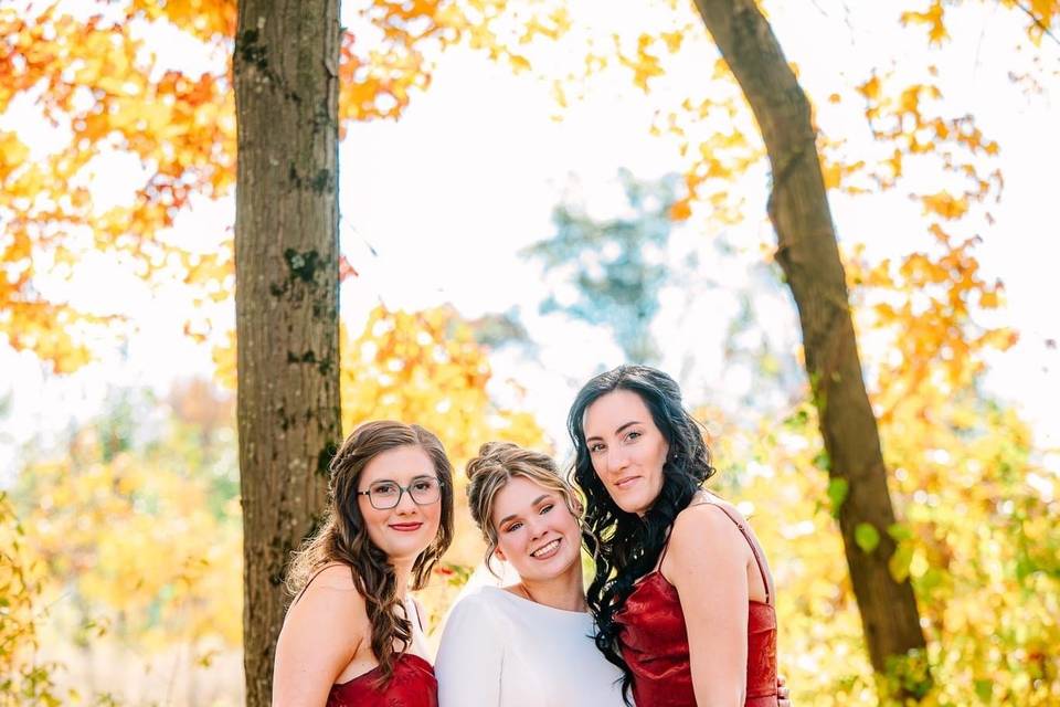 Reds and oranges