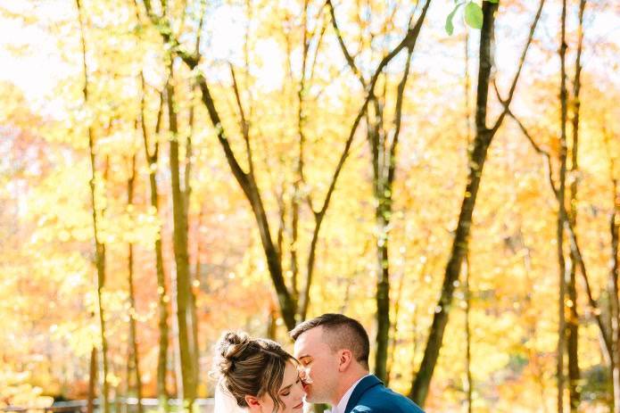 Fall couple