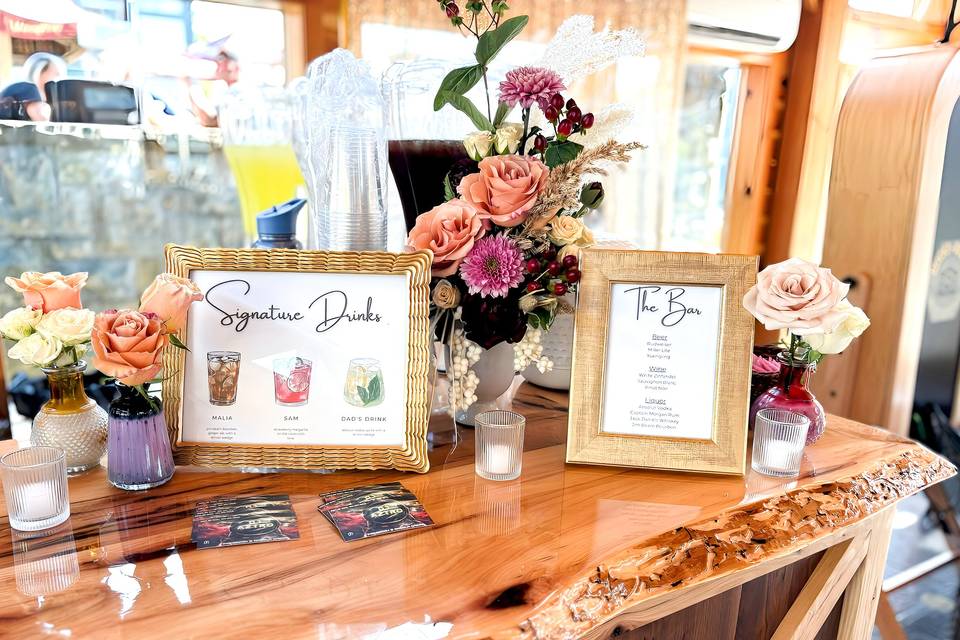 Bar arrangement