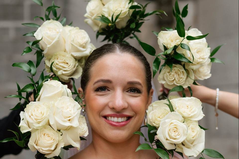 Bride Closeup