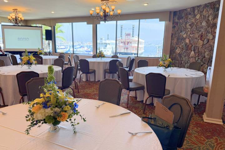 Bahia event centerpiece
