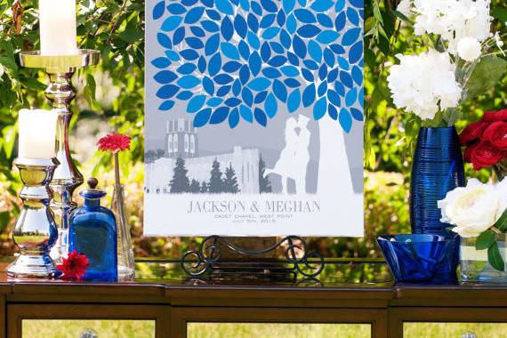 Military Wedding Guestbook