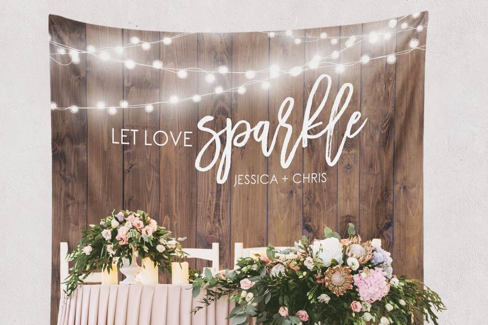 Let Love Sparkle Custom Made