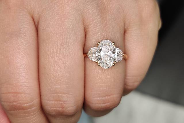 One of a kind engagement ring