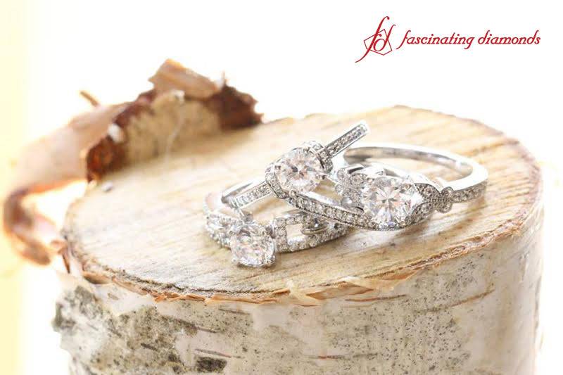 Pave Set Diamond Engagement Rings