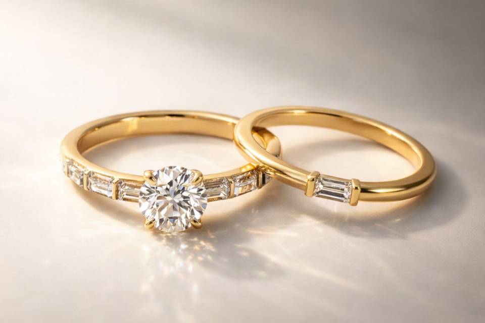 Wedding band sets