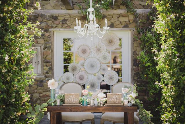 Table setting for the coupke