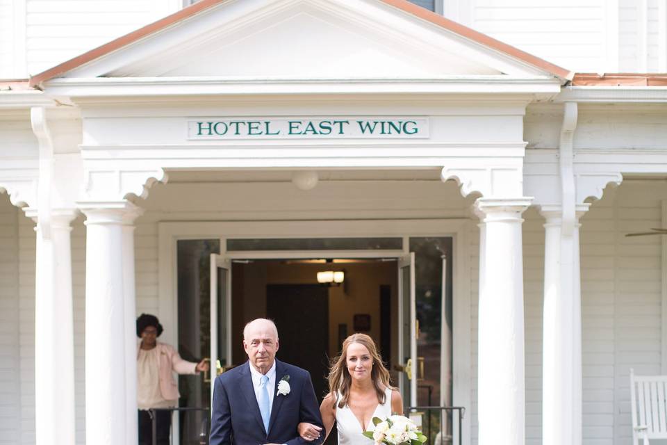 Pinehurst resort wedding