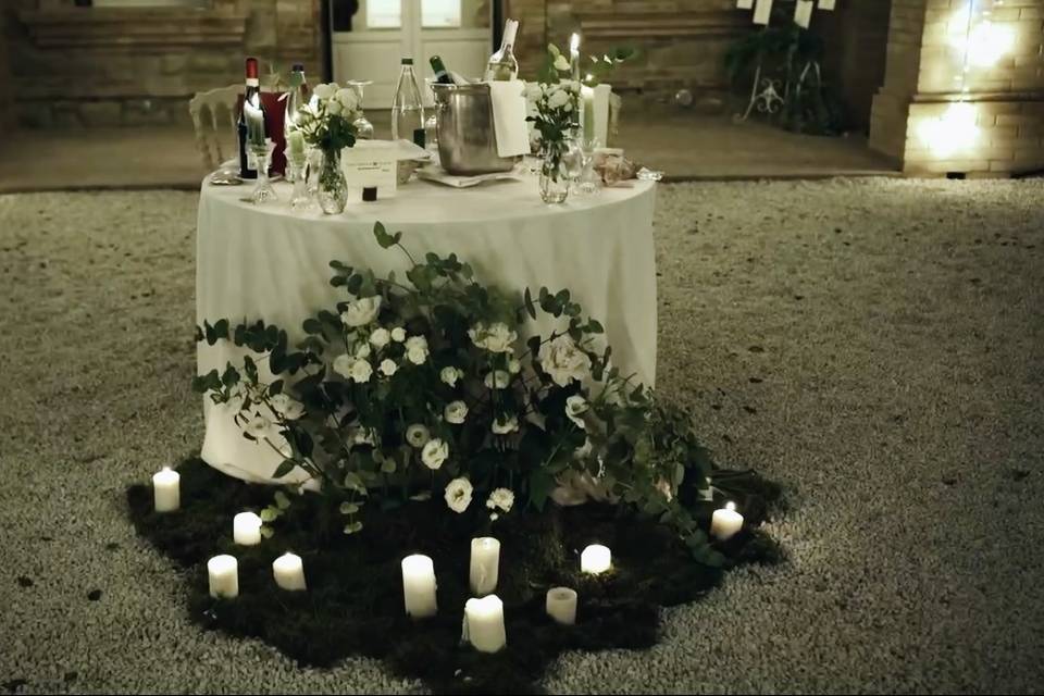 reception under the stars