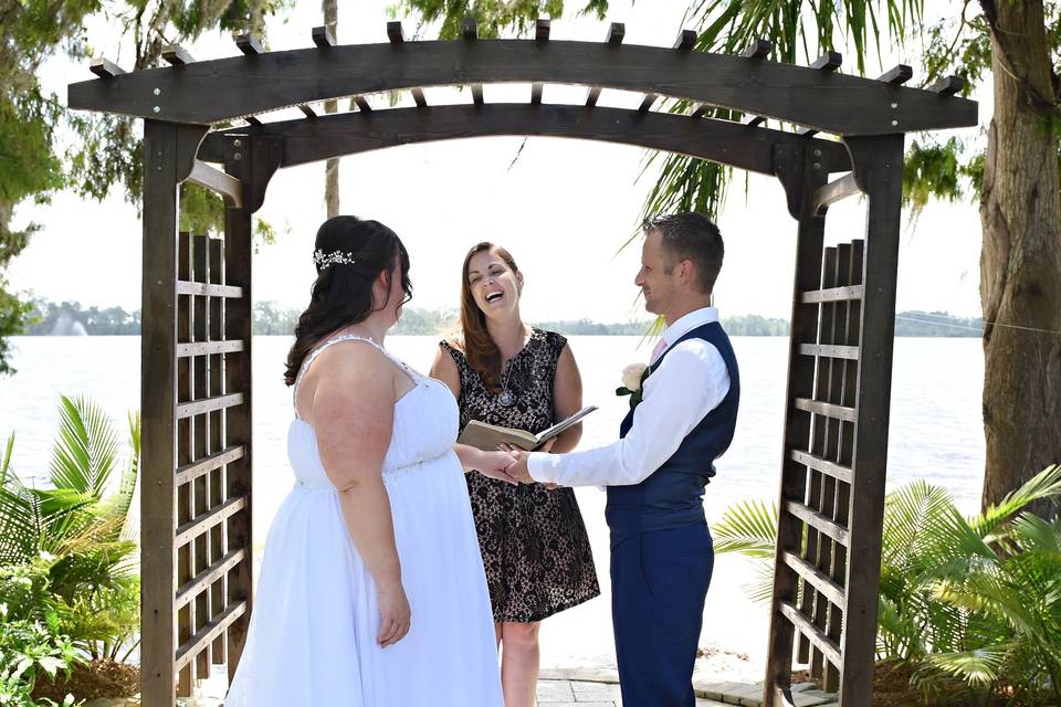 Exchanging vows