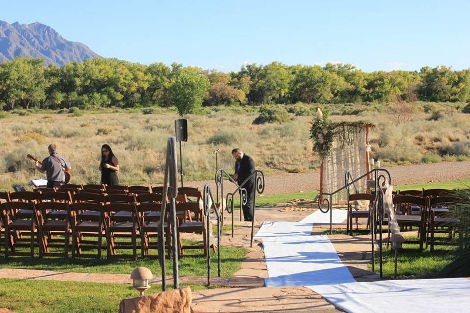 Ceremony area