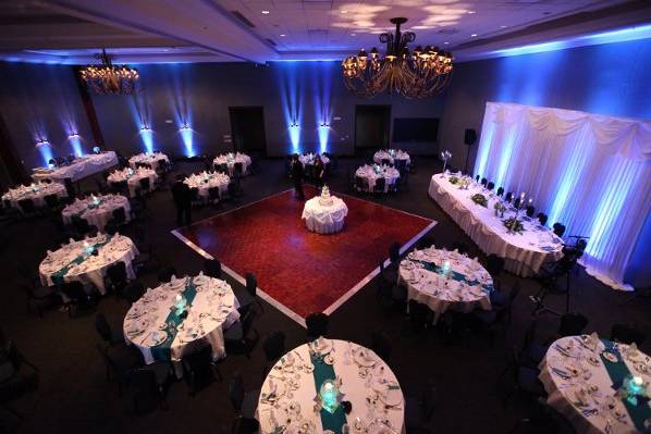 Wedding reception