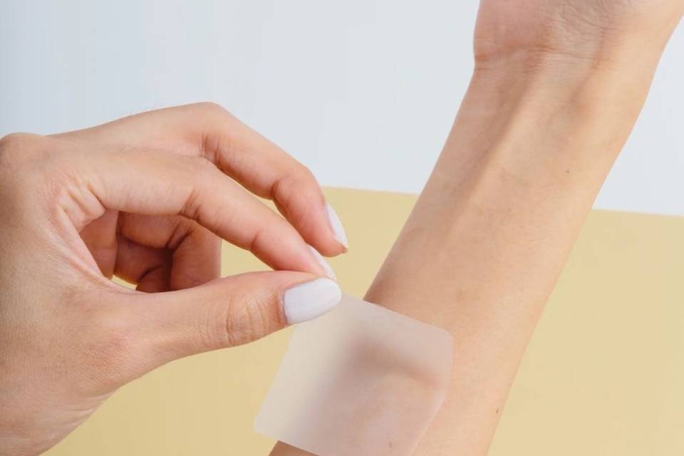 Vitamin patches on-the-go