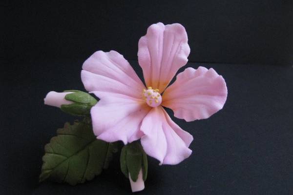 Hibiscus Orchid Spray (Pink) - http://www.gumpasteflowerstore.com/gumpaspfl.html