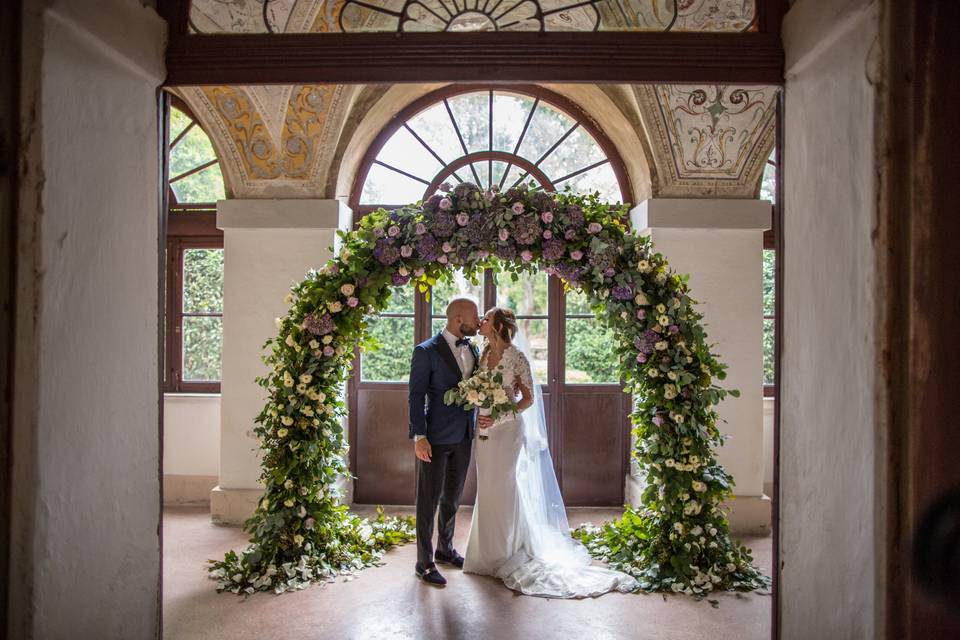 Greenery arch