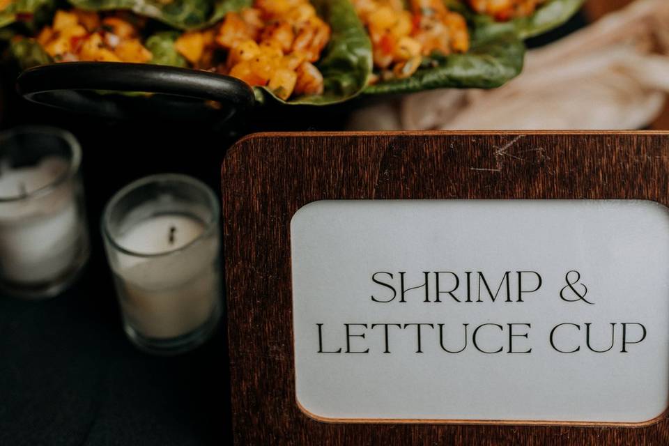 Shrimp Lettuce Cups