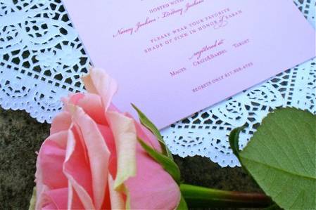 Sarah's Bridal Shower Invitation