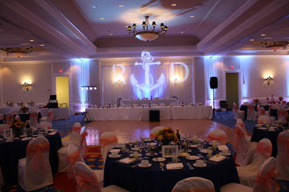 The reception venue