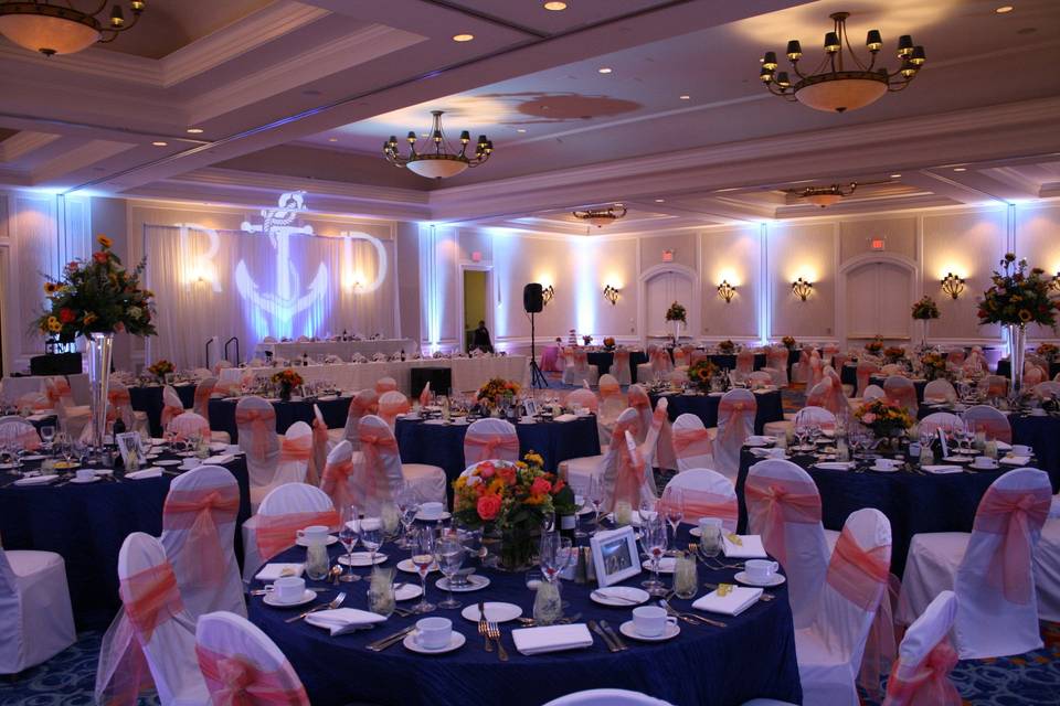 The reception venue