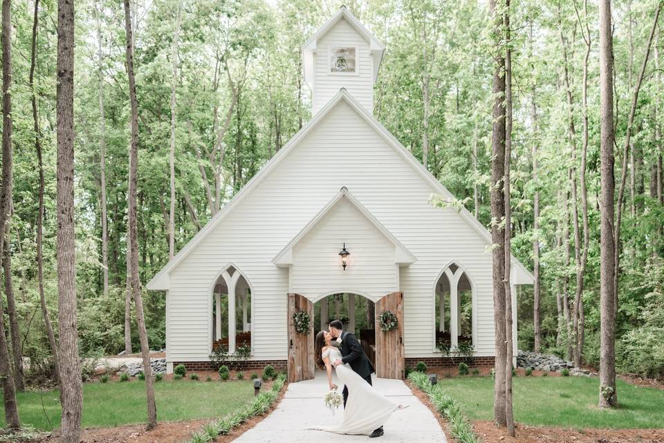 Outside Birdsong Chapel