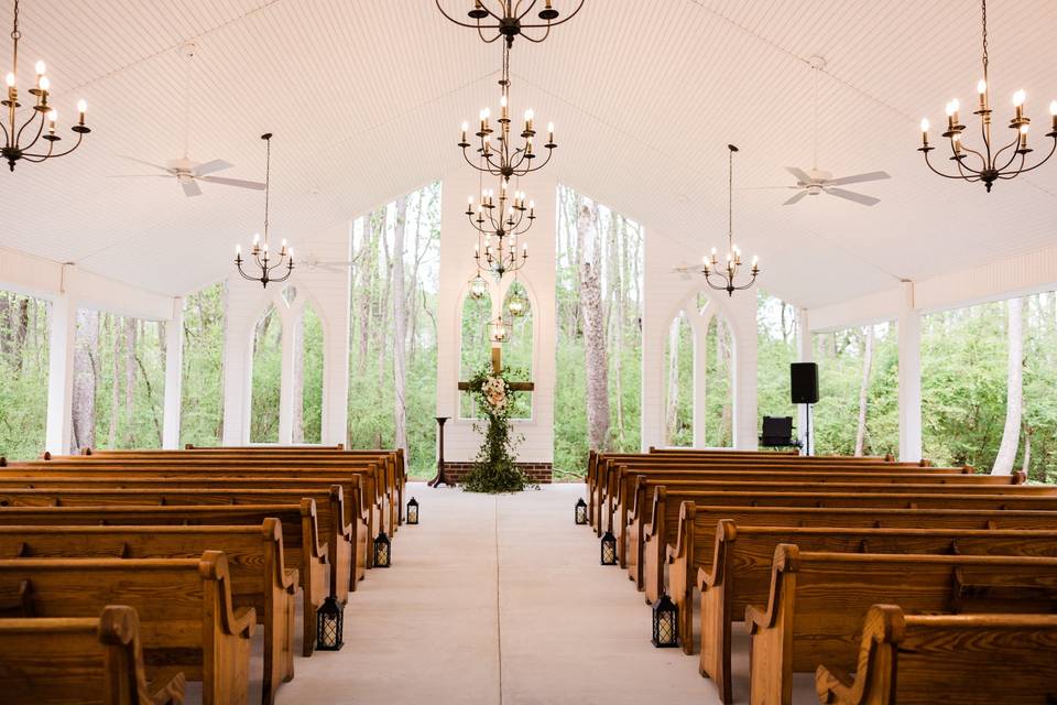 Inside Birdsong Chapel