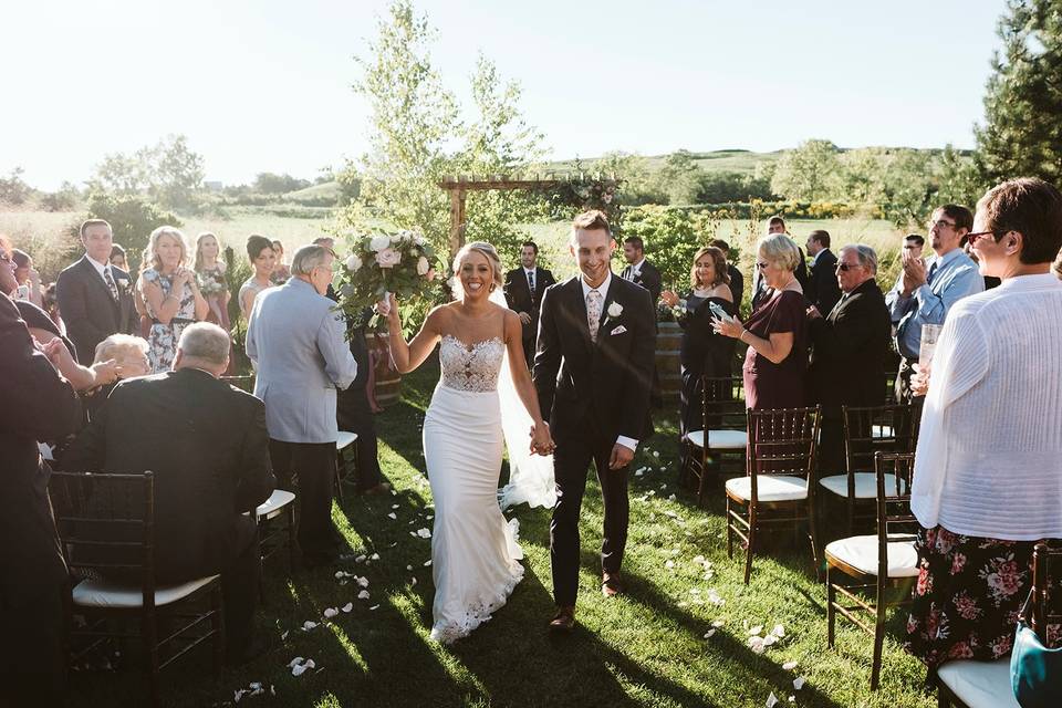 Sunny ceremony