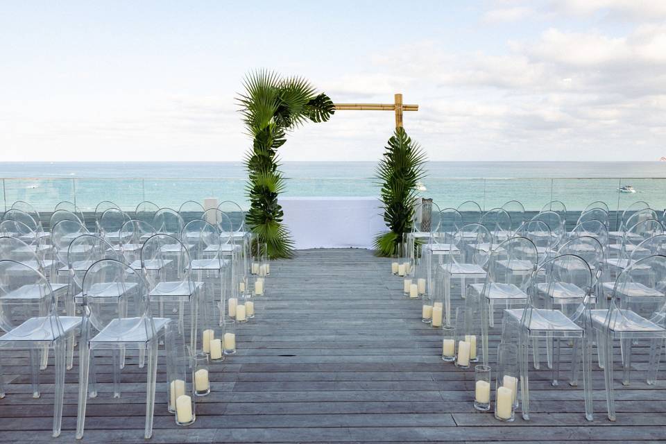 Ghost Chairs and Ocean Views