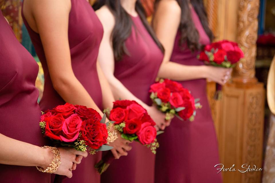 Bridesmaids photo by Furla