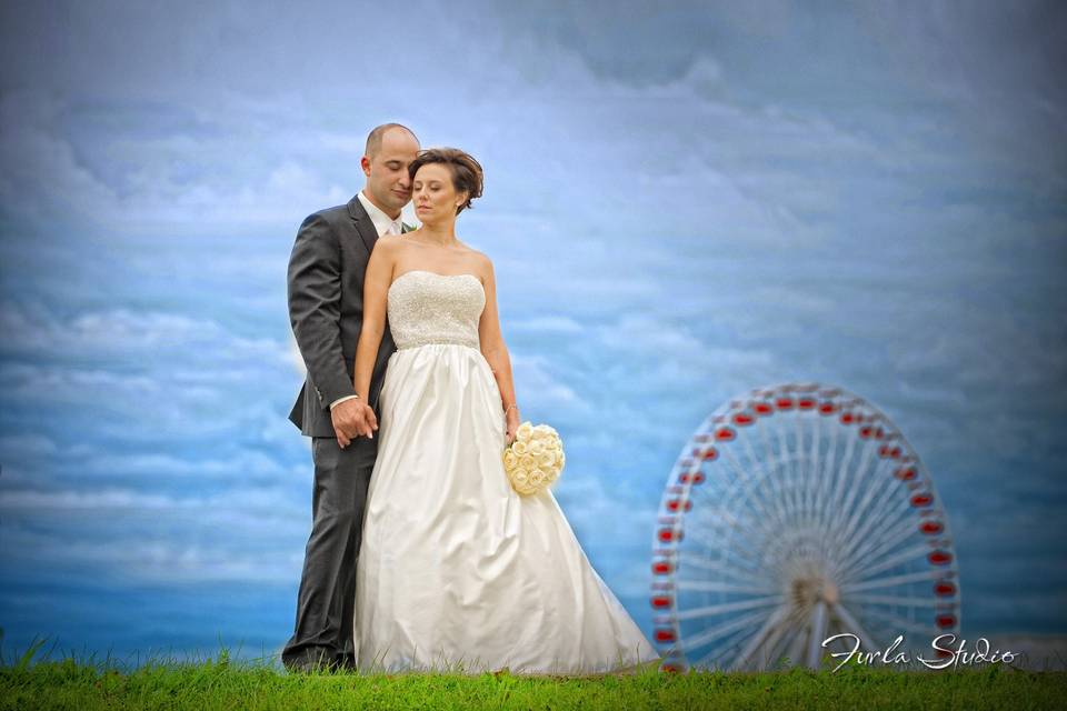 Navy Pier wedding photos