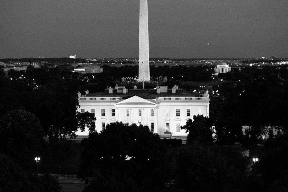 View of the white house