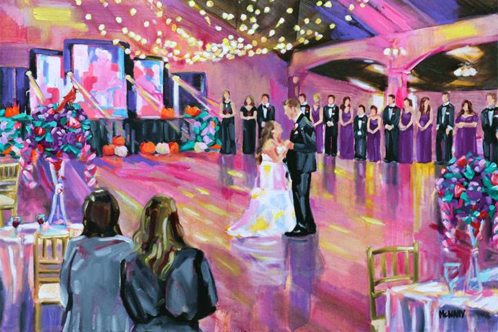 Julia McNally Fine Art & Live Event Painting