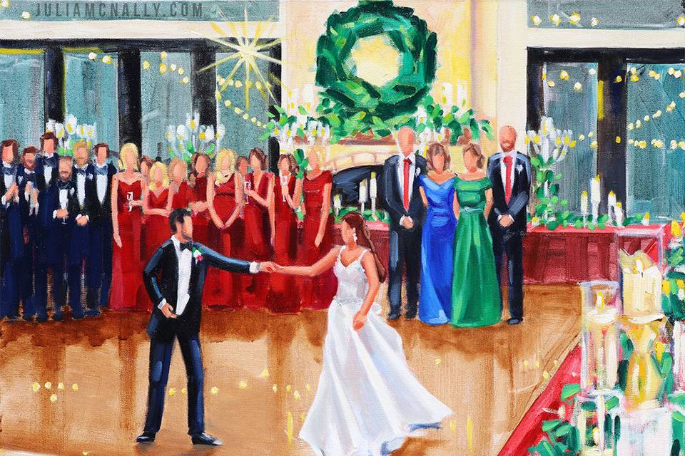 Julia McNally Fine Art & Live Event Painting