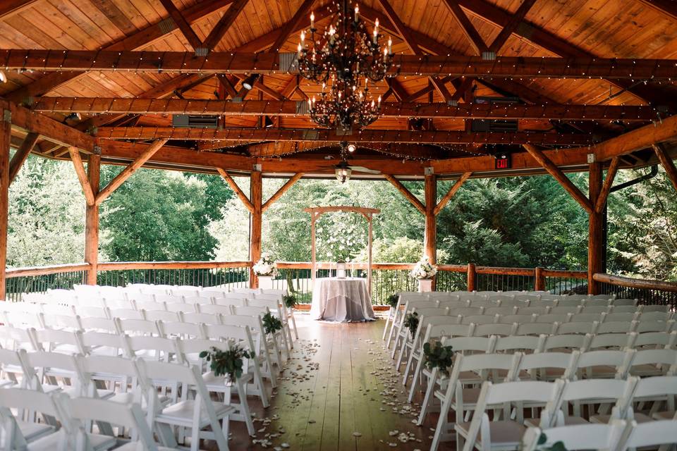 Ceremony in the Pavilion