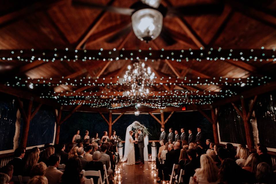 Ceremony in the Pavilion