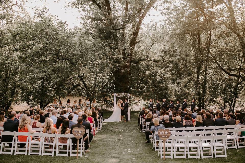 Ceremony in the Pavilion