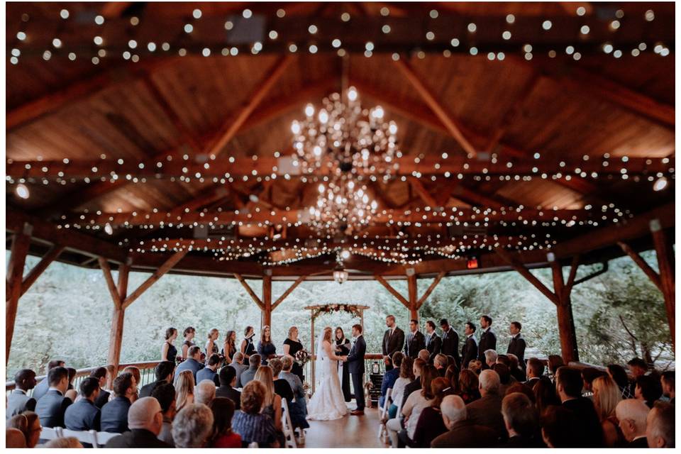 Ceremony in the Pavilion