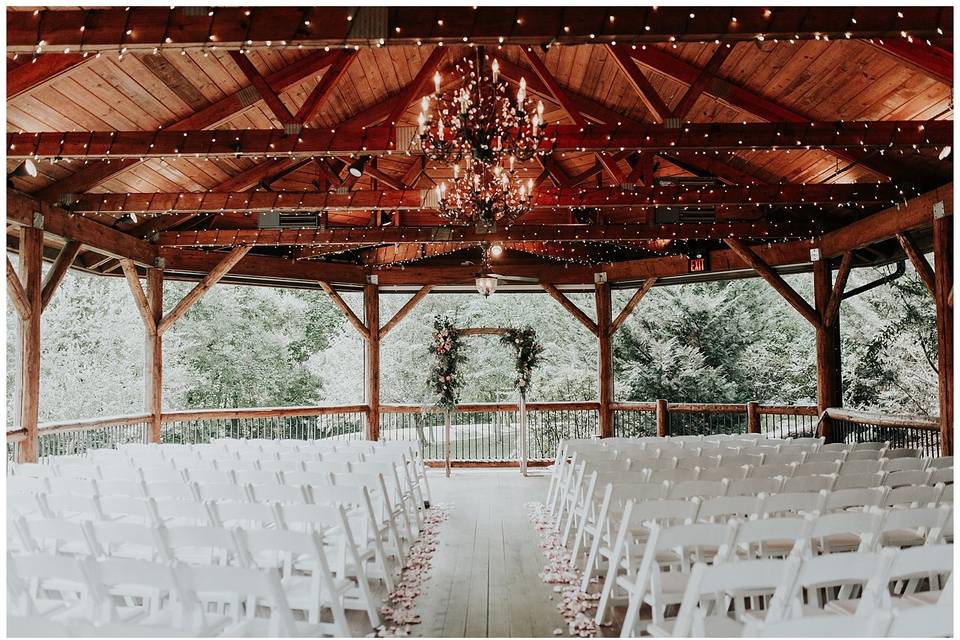 Ceremony in the Pavilion