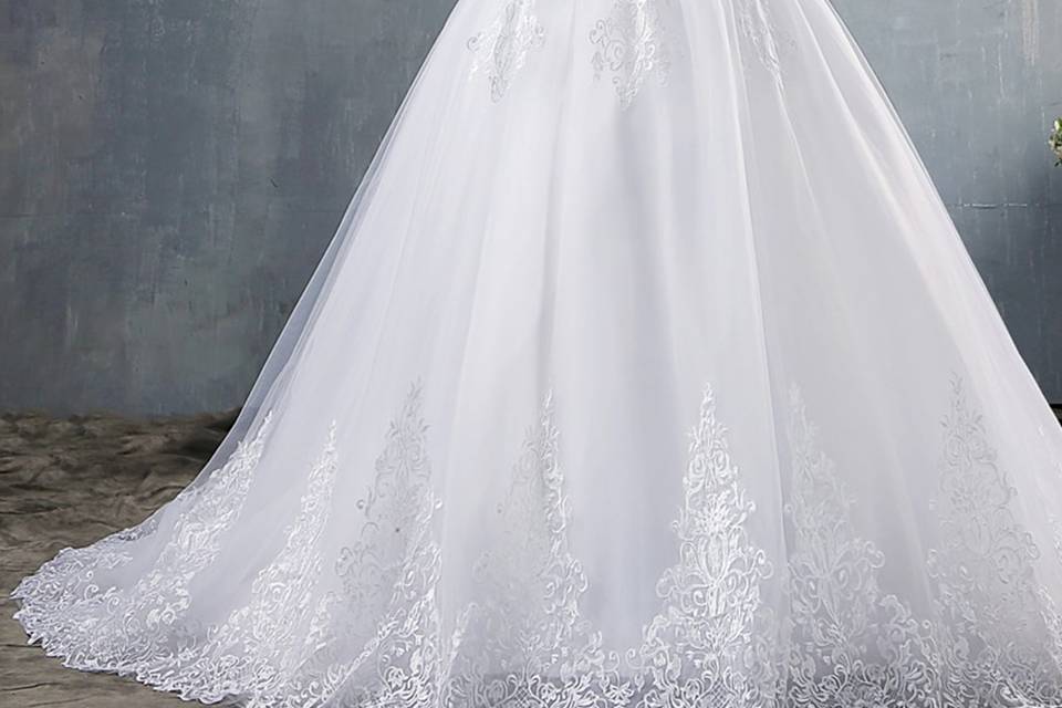 Lace Ball Gown