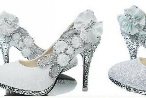 Custom Bridal Shoe