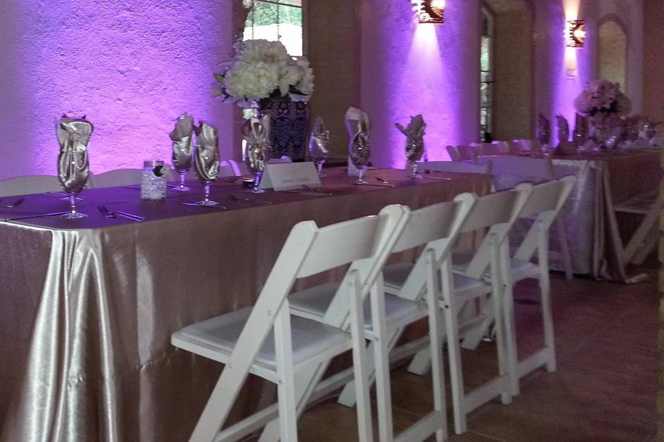 Signature Event Lighting Venue Uplighting Fuschia