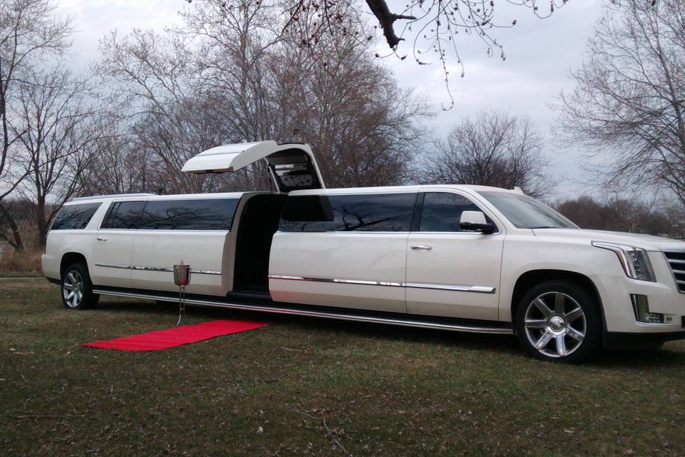 Cadillac Escalate limousine