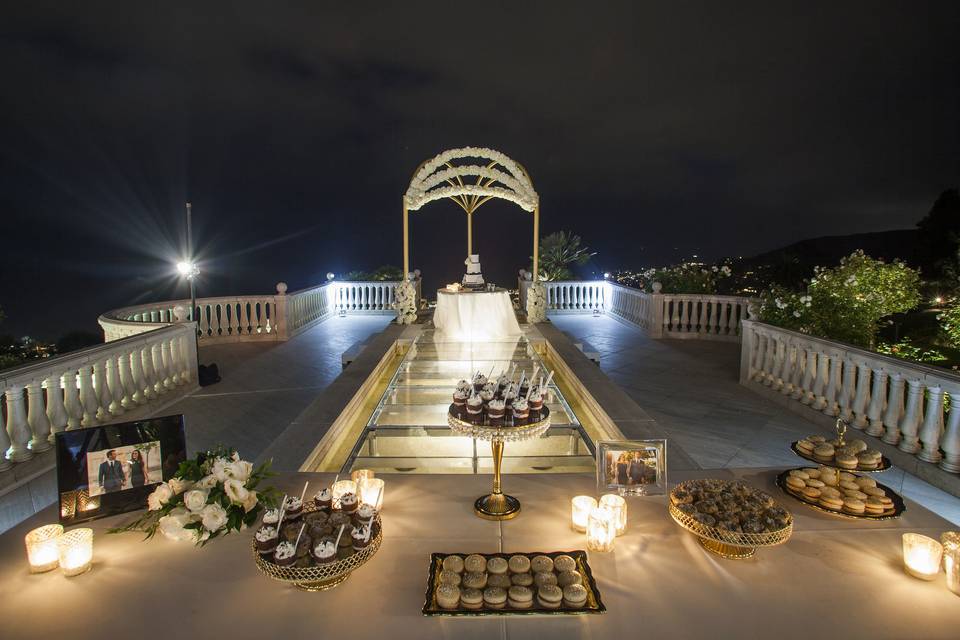 Villa Como Dessert Table