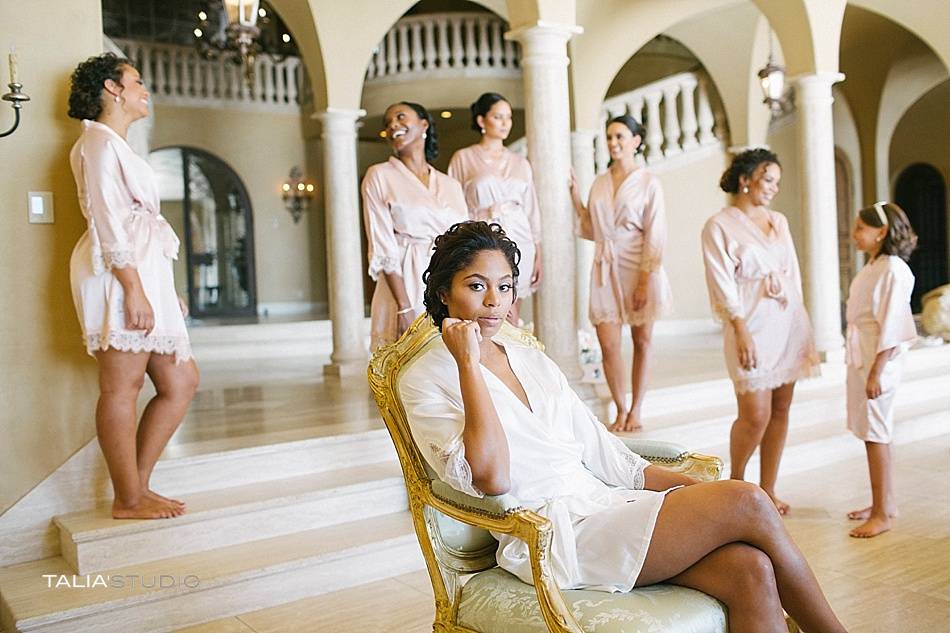 Villa Como Bridal Party