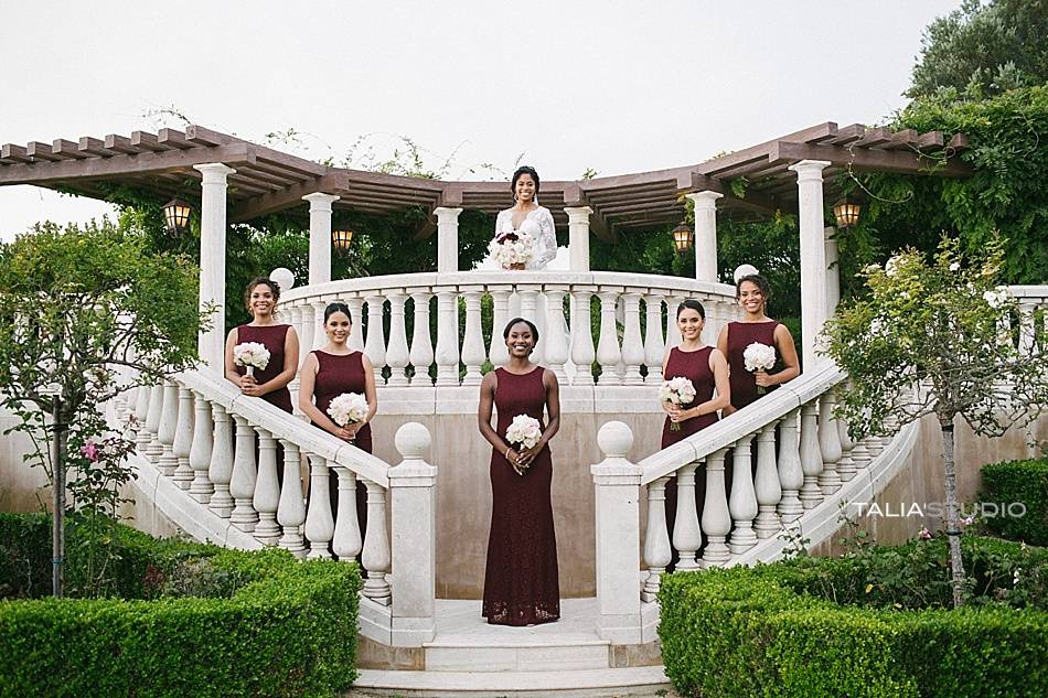 Villa Como Bridal Party